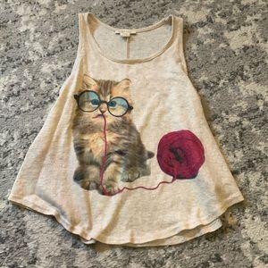 Medium size cat shirt